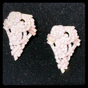 Rhinestone shoe clips